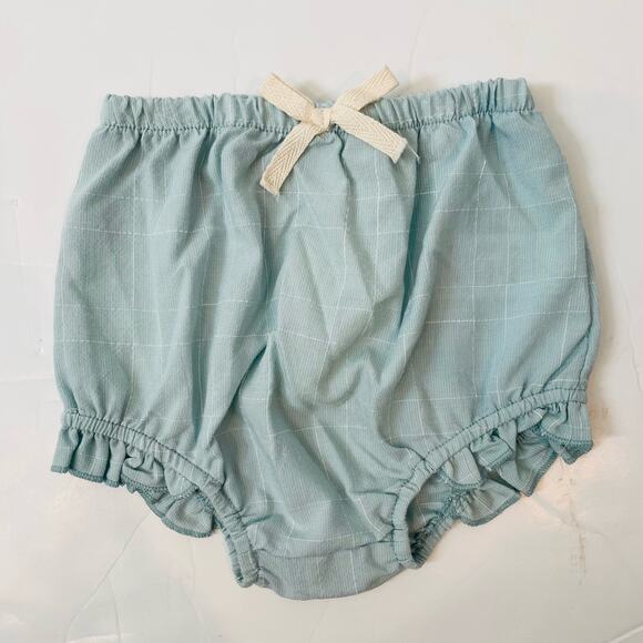 NWT Vignette 18/24M Blue Microgrid Aria Top & Bloomer Set - Picture 3 of 5